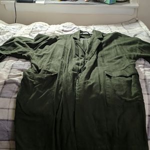 Zara light green jacket